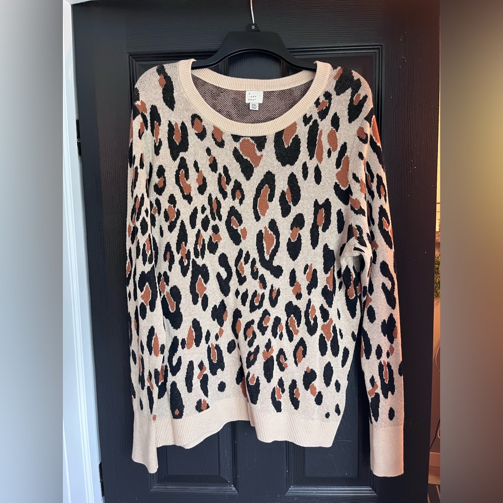 A new day crew neck sweater